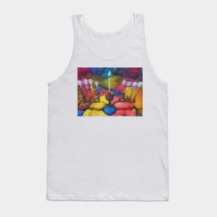 Woolen Menorah Tank Top